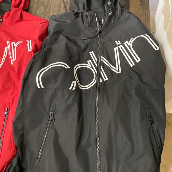 calvin klein windbreaker jacket